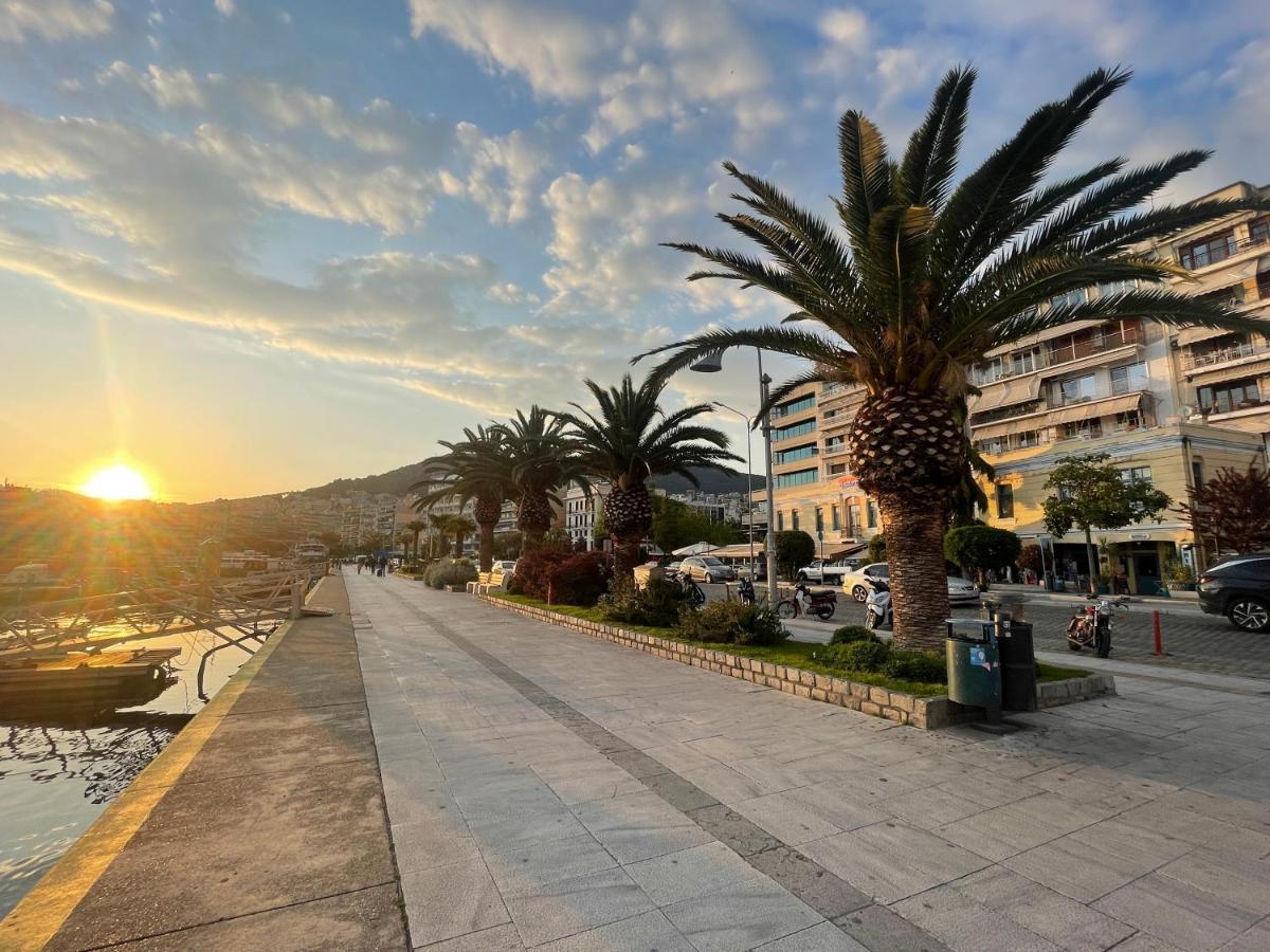 George & Nia Apartment - Central Kavala With Panoramic Terrace View Exterior photo
